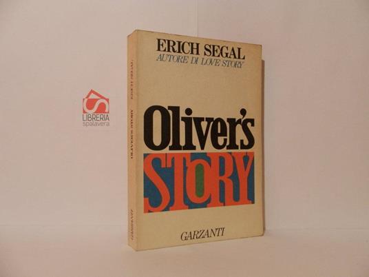 Oliver's Story - Erich Segal - copertina