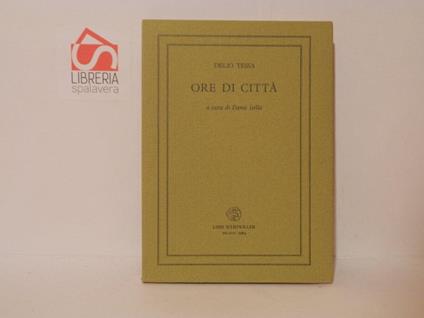 Ore di città - Delio Tessa - copertina