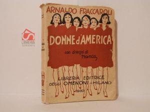 Donne d'America - Arnaldo Fraccaroli - copertina