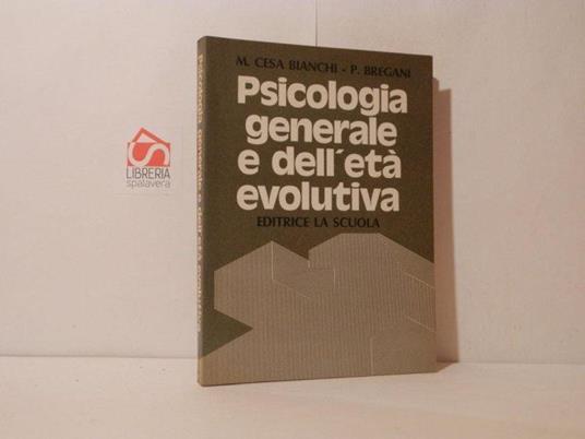 Psicologia generale e dell'età evolutiva - copertina