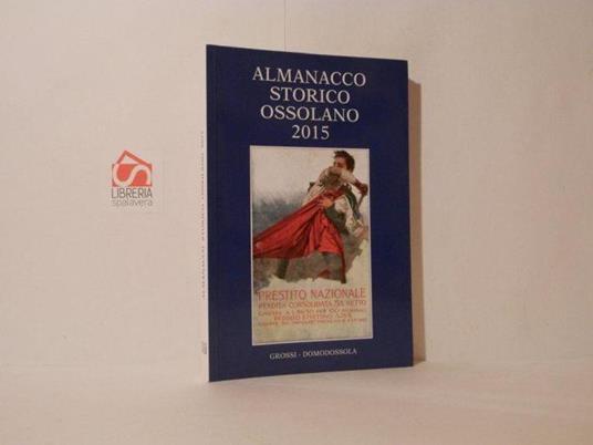 Almanacco storico ossolano 2015 - copertina