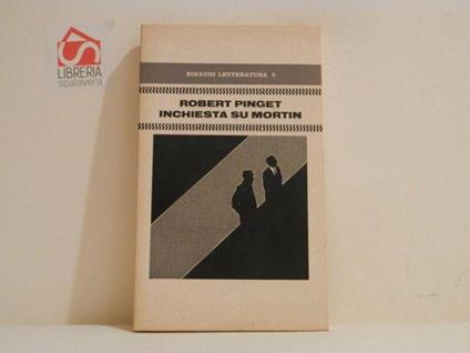 Inchiesta su Mortin : suite radiofonica - Robert Pinget - copertina