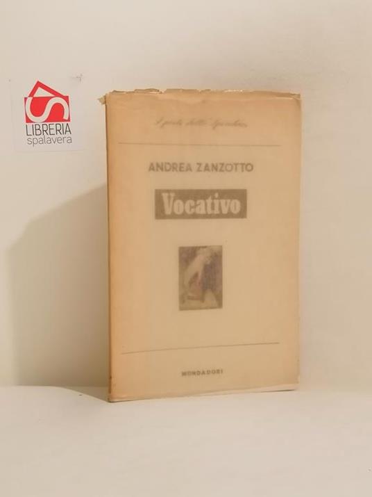 Vocativo - Andrea Zanzotto - copertina