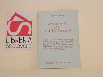 Lineamenti dell'Abhidharma - Trungpa Chögyam - copertina