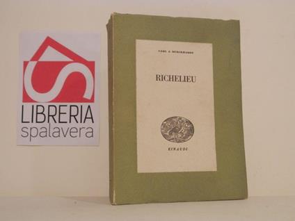 Richelieu - Carl J. Burckhardt - copertina