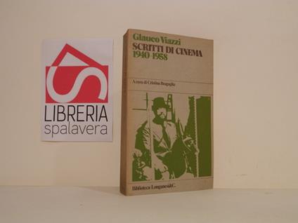 Scritti di cinema. 1940-1958 - Glauco Viazzi - copertina