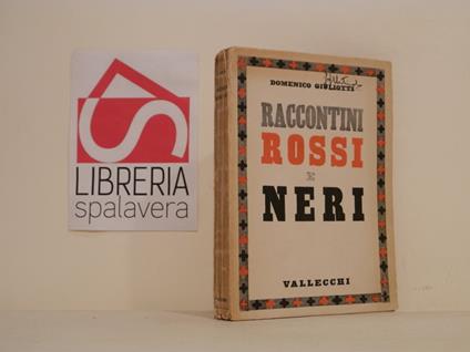 Raccontini rossi e neri - Domenico Giuliotti - copertina