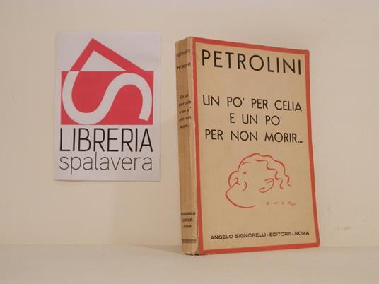 Un po' per celia e un po' per non morir - Ettore Petrolini - copertina