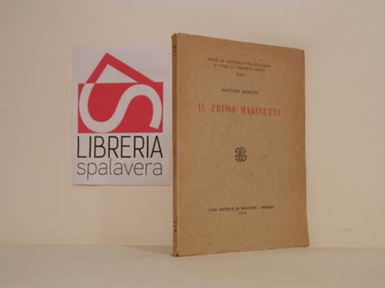 Il primo Marinetti - Gaetano Mariani - copertina