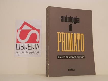 Antologia di Primato - Vittorio Vettori - copertina