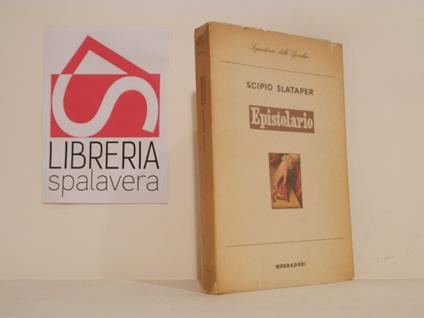 Epistolario - Scipio Slataper - copertina