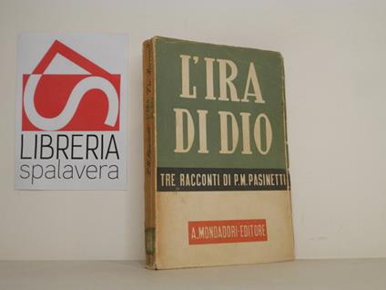 L' ira di Dio - Pier Maria Pasinetti - copertina