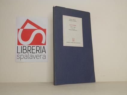 Lettere ( 1946 - 1980) - Piero Chiara - copertina