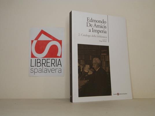 Edmondo De Amicis a Imperia. Catalogo della biblioteca - copertina