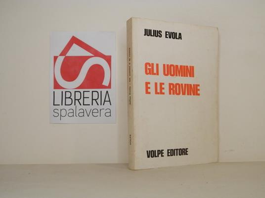 Gli uomini e le rovine - Julius Evola - copertina