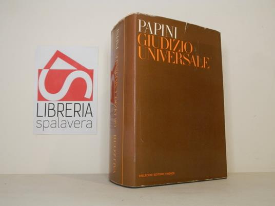 Giudizio universale - Giovanni Papini - copertina