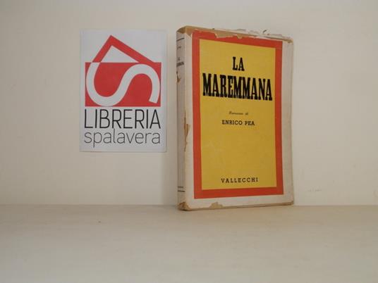 La maremmana - Enrico Pea - copertina