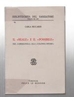 Il Reale e il possibile dal carmagnola alla colonna infame carla riccardi