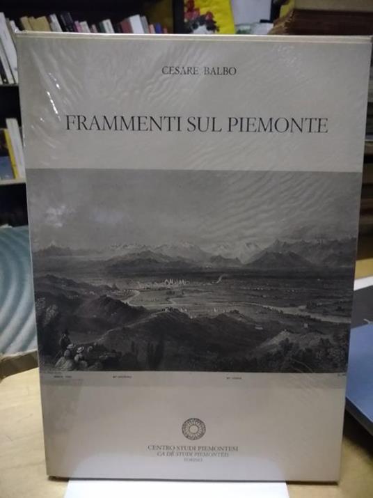 Frammenti sul piemonte cesare balbo - Cesare Balbo - copertina