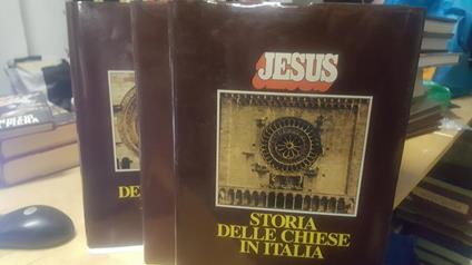 Jesus storia delle chiese in italia 3 volumi - copertina