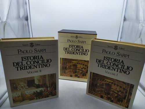 paolo sarpi istoria del concilio tridentino sansoni editore 2 volumi - copertina