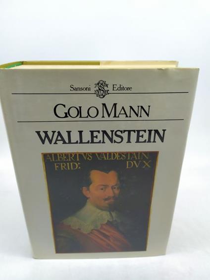 golo mann wallenstein sansoni - copertina