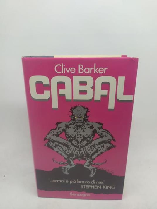 clive barker cabal sonzogno 1990 - copertina