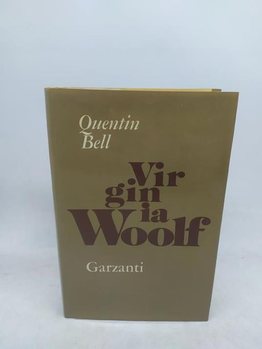 quentin bell virginia woolf garzanti 1974 - copertina