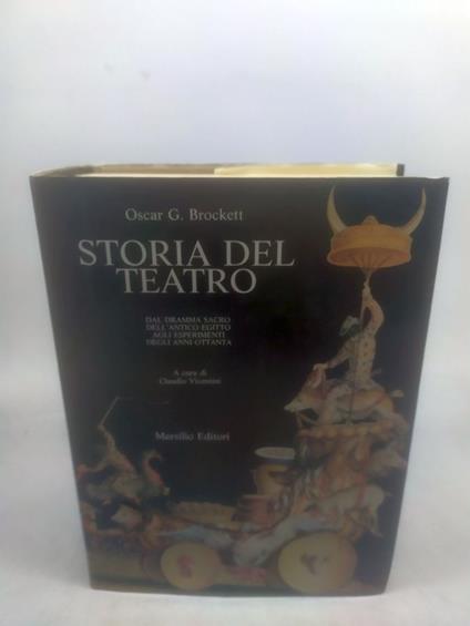 storia del teatro marsilio editori oscar g brockett - copertina