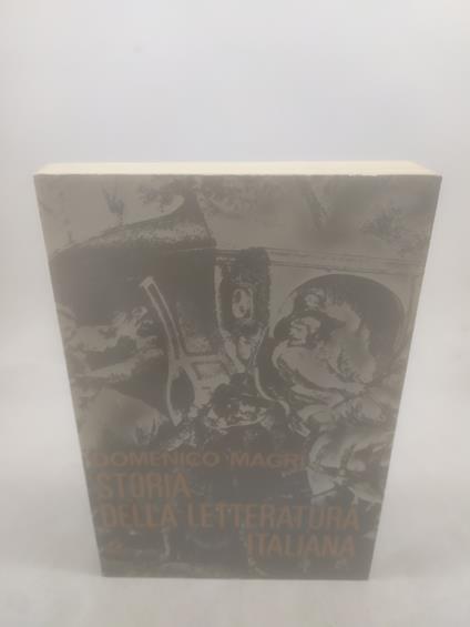 domenico magri storia della letteratura italiana - copertina