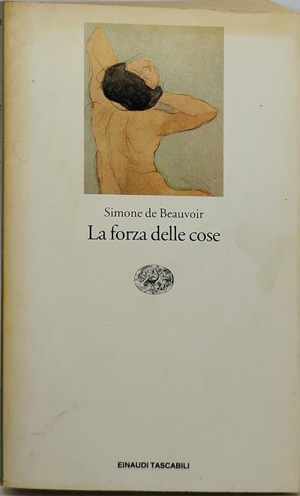 forza delle cose - Simone de Beauvoir - copertina