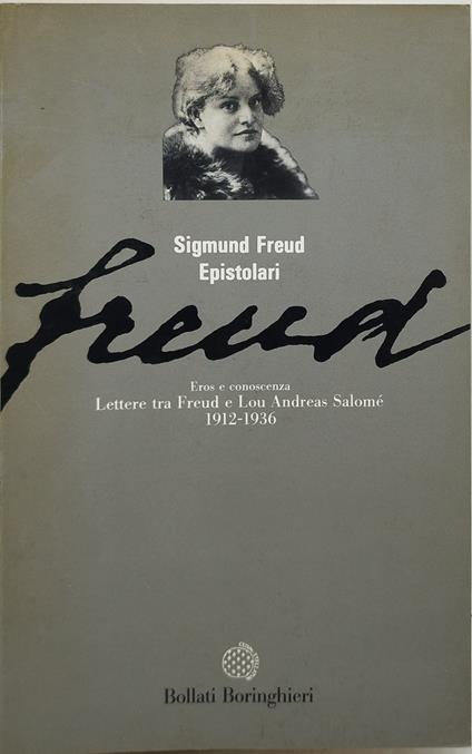 sigmund freud epistolari lettere tra freud e lou andreas salome 1912 1936 - copertina