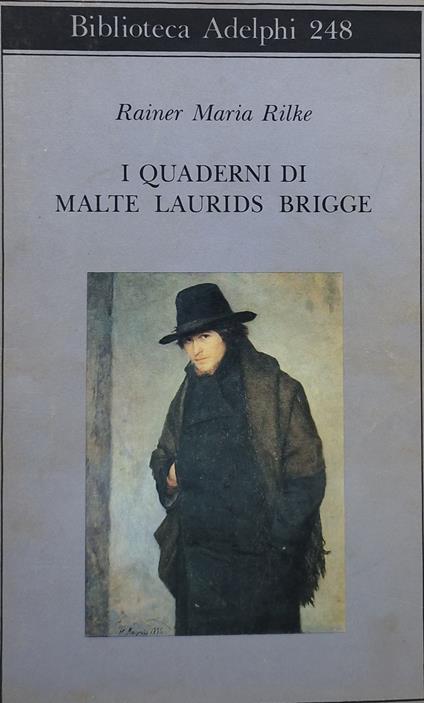 i quaderni di malte laurids brigge biblioteca adelphi 248 - Rainer M. Rilke - copertina