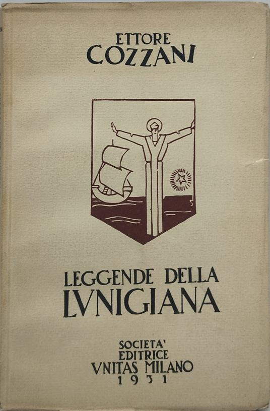 leggende della lunigiana - Ettore Cozzani - copertina