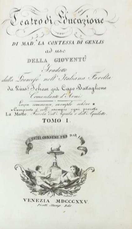 Teatro Di Educazione - copertina