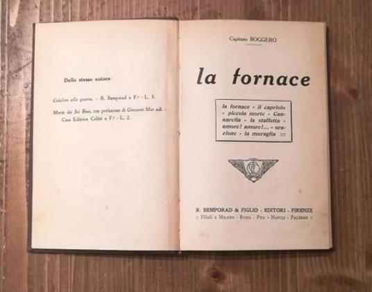 La Fornace - copertina