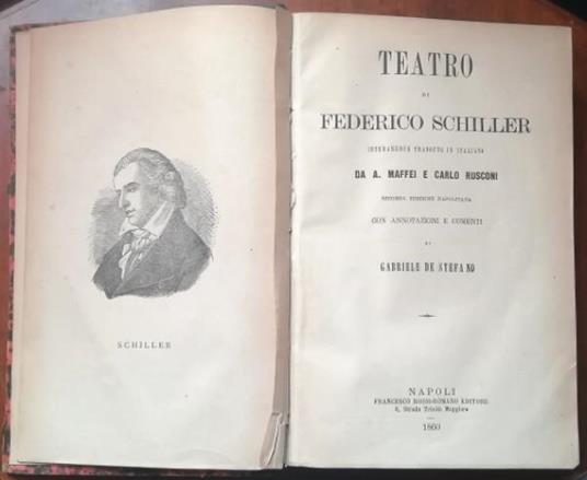 Teatro Di Federico Schiller - copertina