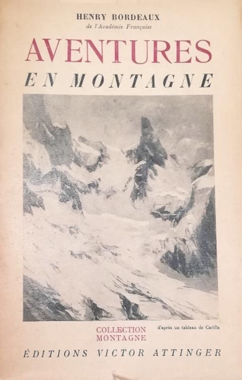 Aventures En Montagne - Henry Bordeaux - copertina