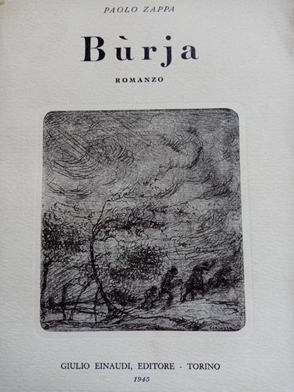 Burja - Paolo Zappa - copertina