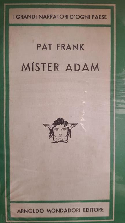 Mister Adam - Pat Frank - copertina