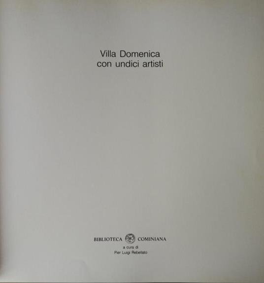 Villa Domenica Con Undici Artisti - copertina