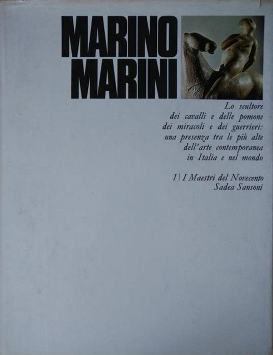 Marino Marini - Alberto Busignani - copertina