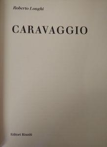 Caravaggio - Roberto Longhi - copertina