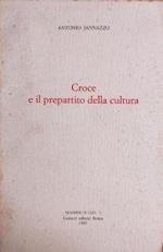 Croce E Il Prepartito Della Cultura