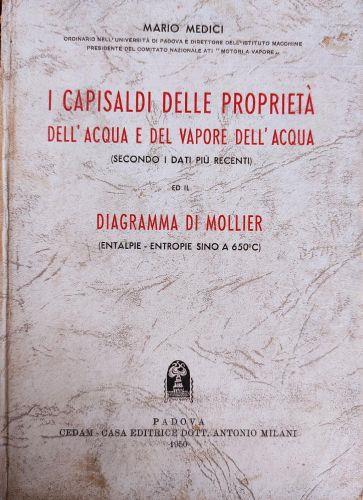 I Capisaldi Delle Proprietà Dell'Acqua E Del Vapore Dell'Acqua - Mario Medici - copertina