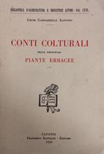 Conti Colturali Delle Principali Piante Erbacee