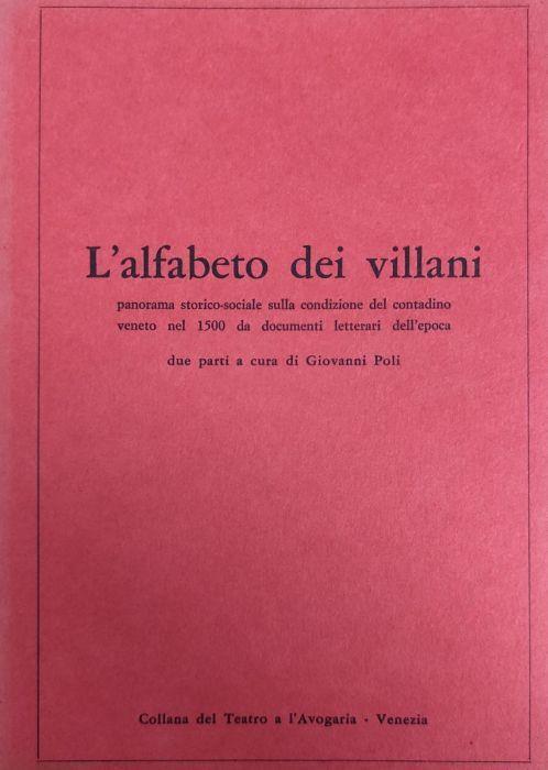 L' Alfabeto Dei Villani - Giovanni Poli - copertina