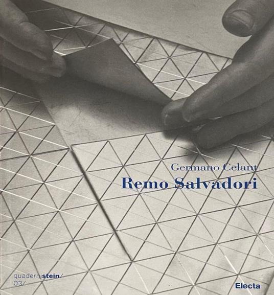Remo Salvadori - Germano Celant - copertina