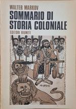 Sommario Di Storia Coloniale