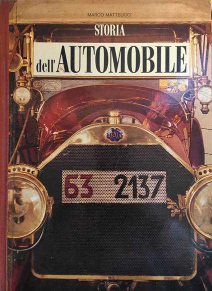 Storia Dell'Automobile - Marco Matteucci - copertina